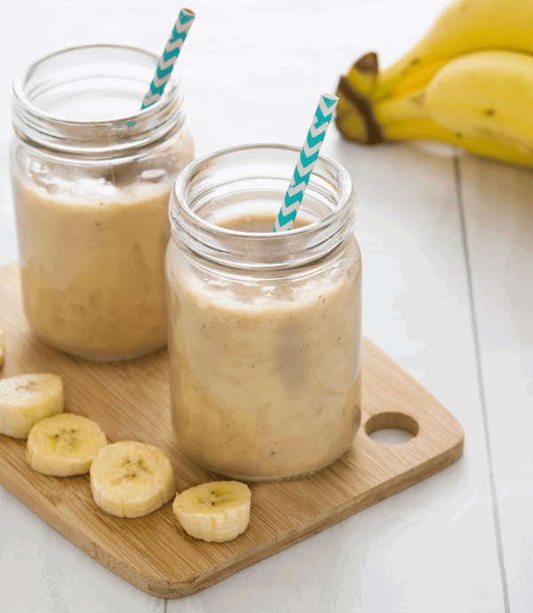 Banaan smoothie maken