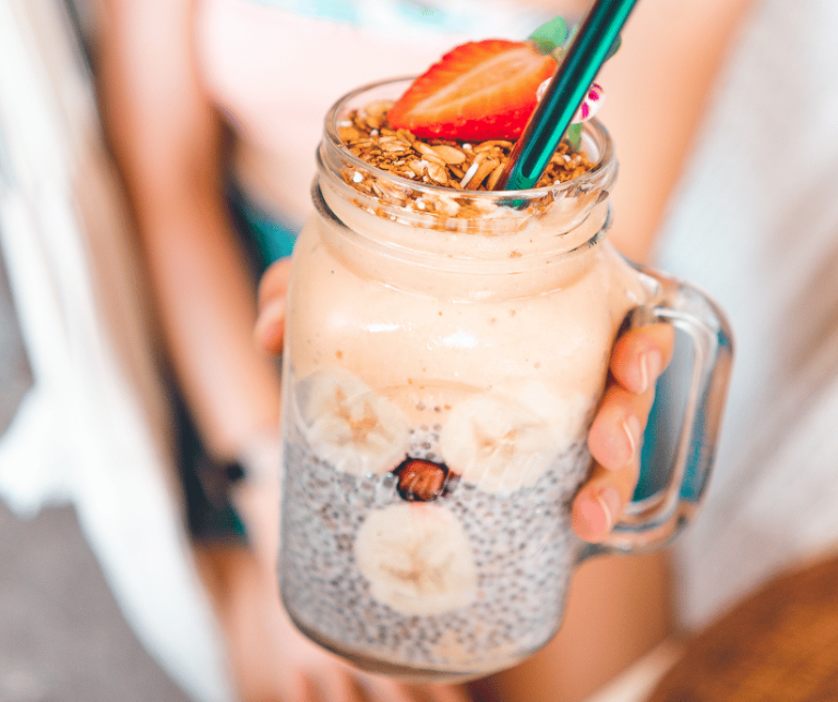 Veganistische smoothie
