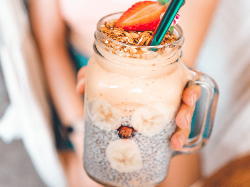 Veganistische smoothie