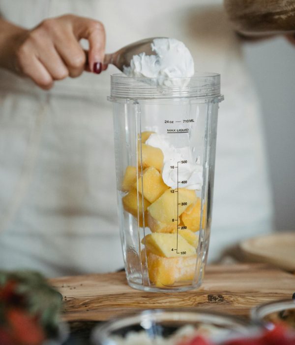 Ananas smoothie maken