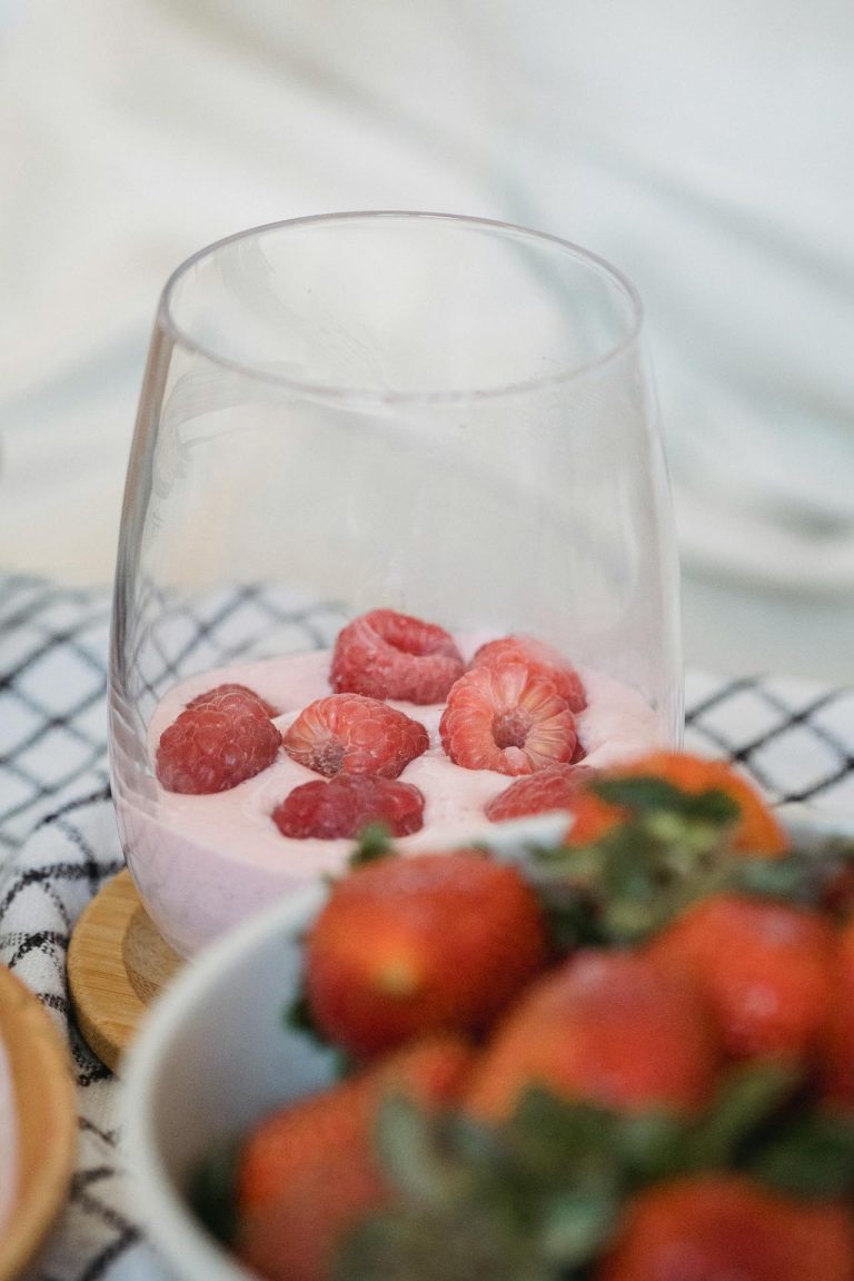 Frambozen smoothie