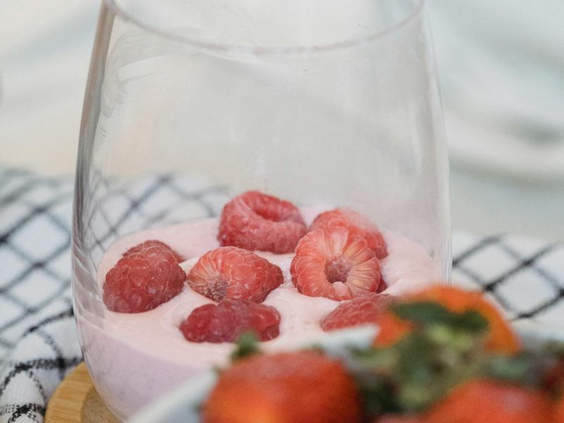 Frambozen smoothie