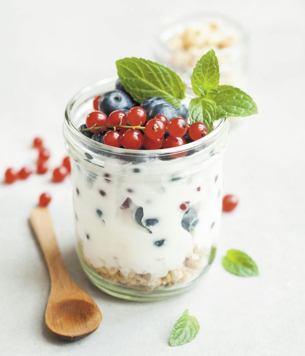 Smoothie met yoghurt maken