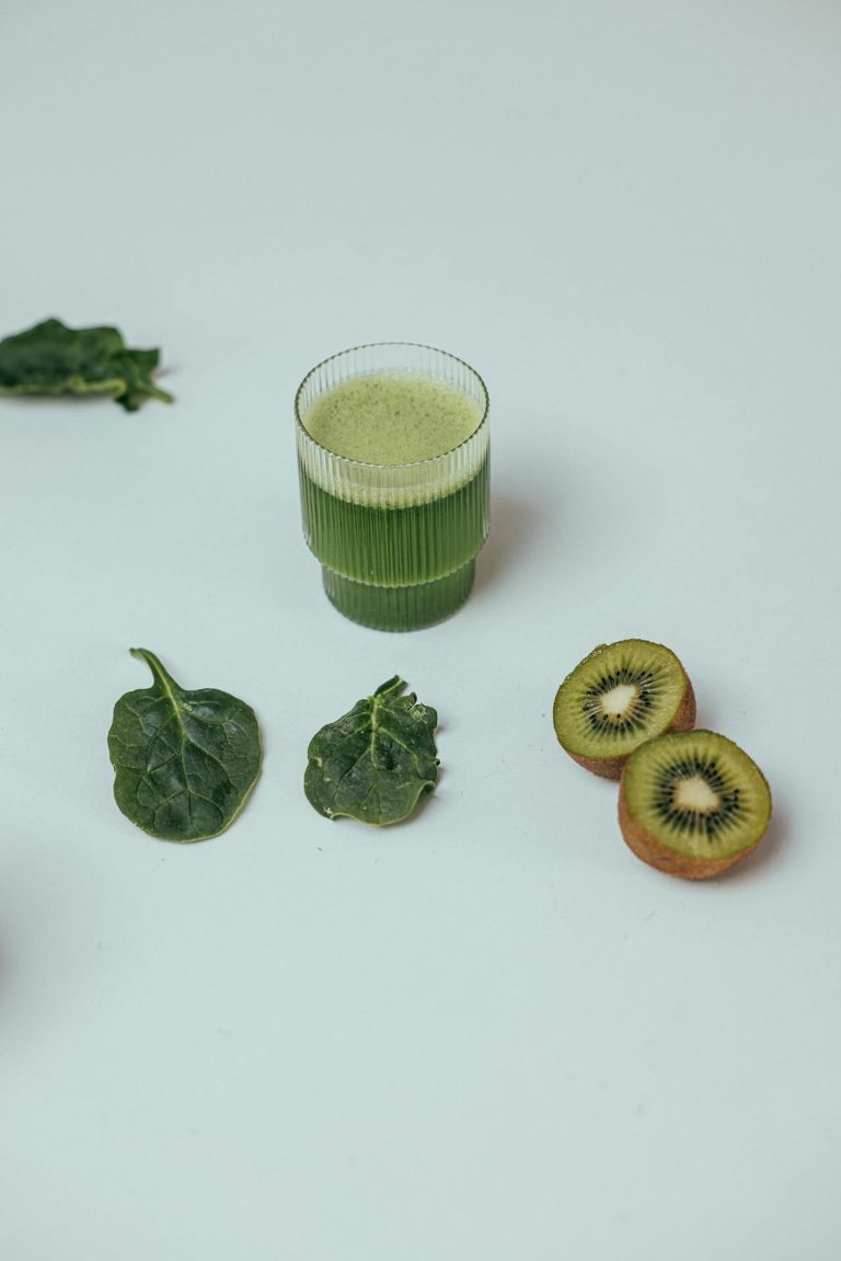 Spinazie smoothie maken
