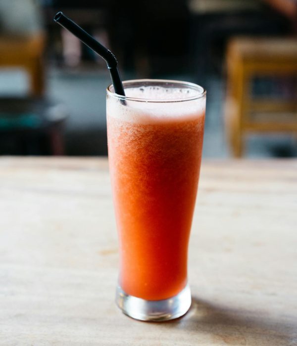 Watermeloen smoothie maken