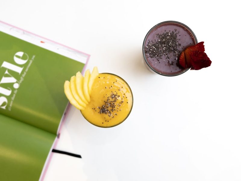 Mango banaan smoothie