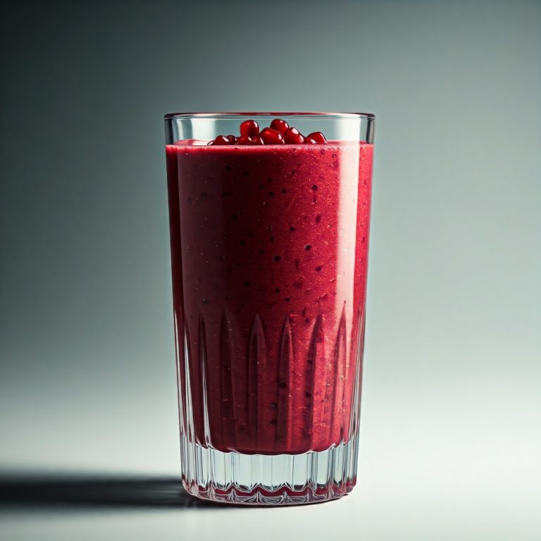 Smoothie granaatappel