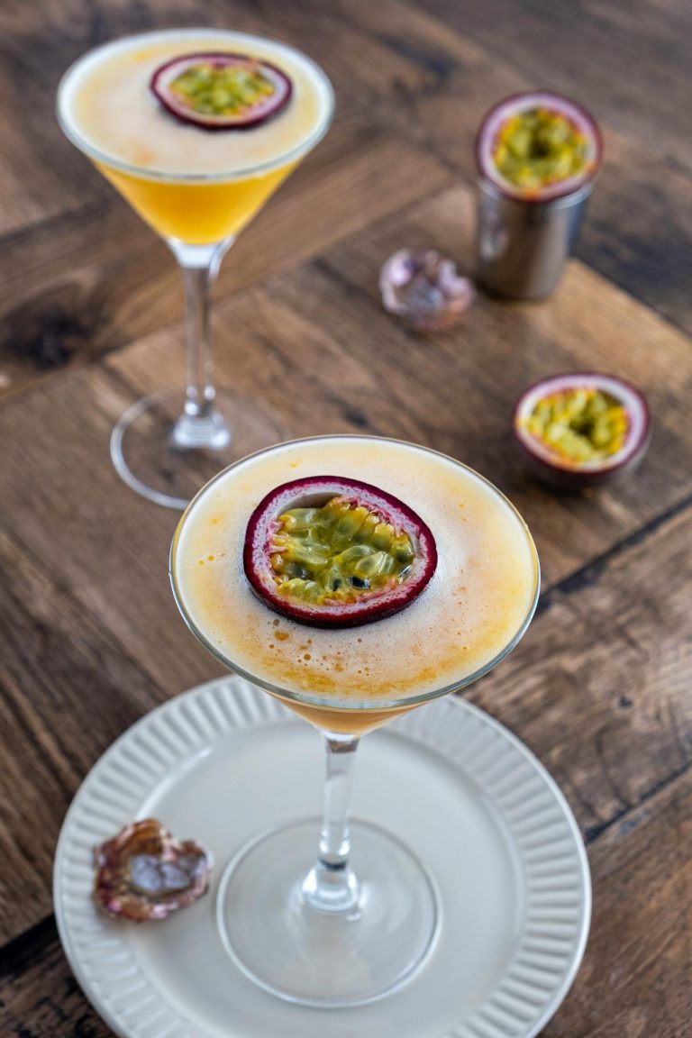 Pornstar Martini mocktail