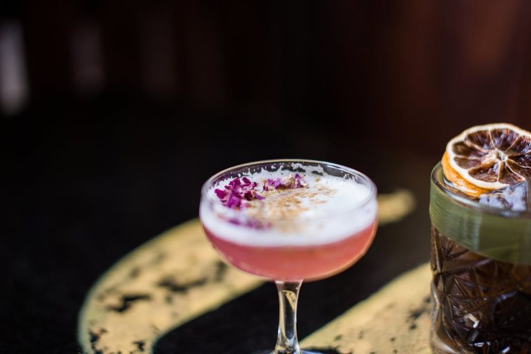 Roze mocktail