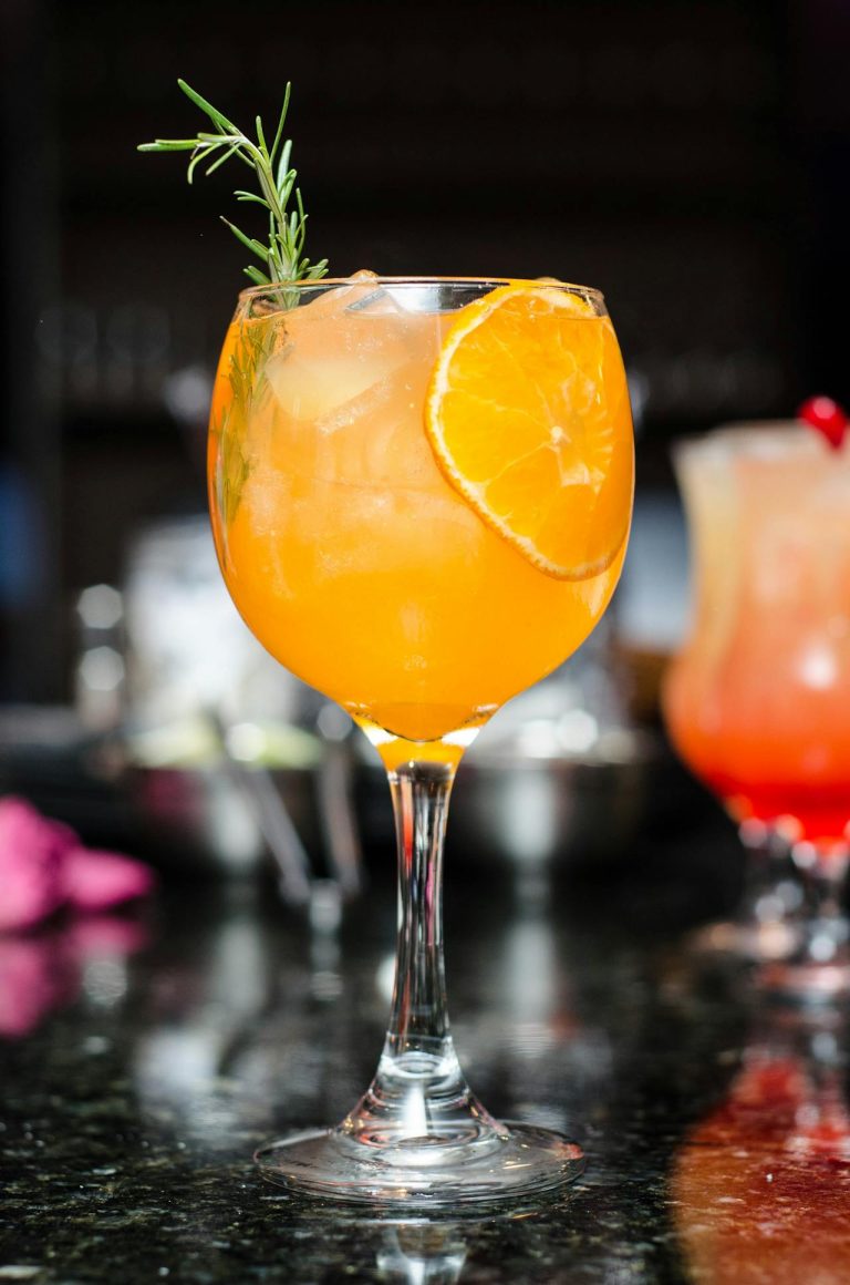 Sex on the beach mocktail