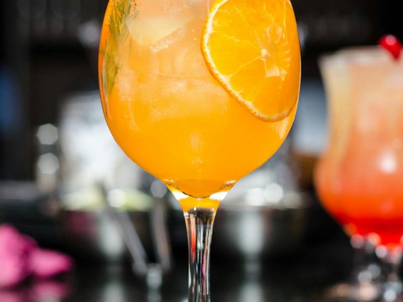 Sex on the beach mocktail