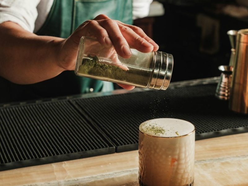 Spiced Mule mocktail