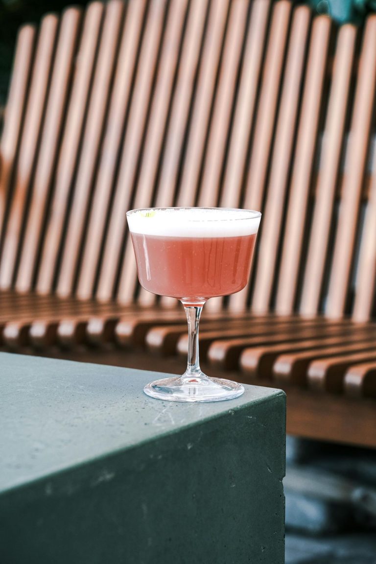 Cranberry mocktail
