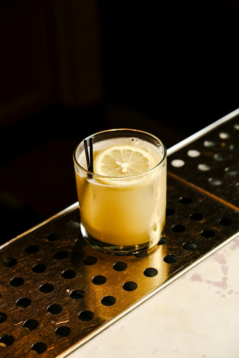 Ginger Ale mocktail