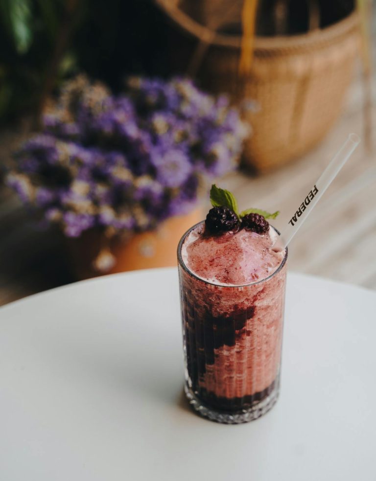 Cranberry smoothie