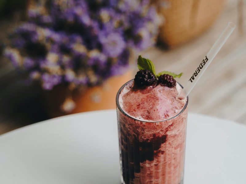 Cranberry smoothie