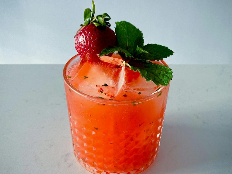 Strawberry Daiquiri mocktail
