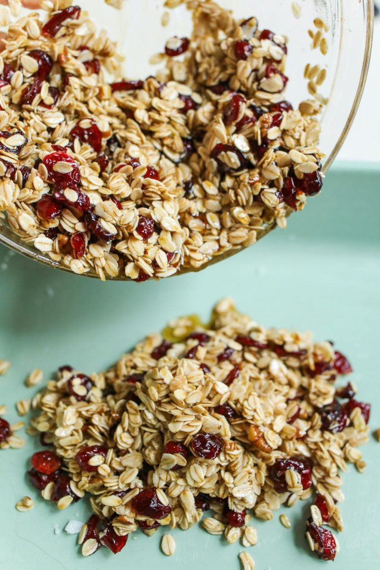 Granola zelf maken zonder suiker