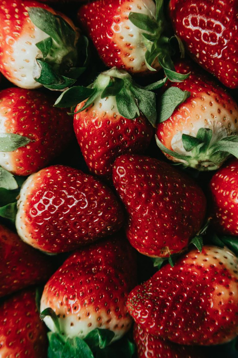 Aardbeien wecken