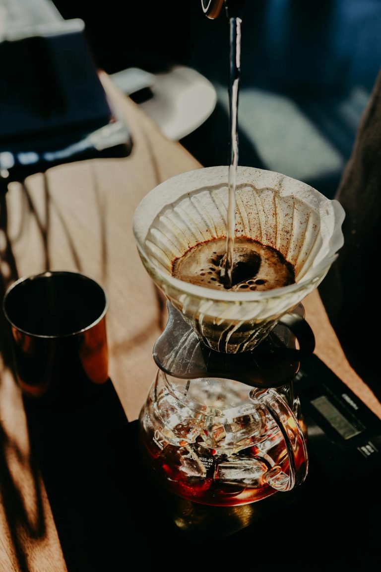 Koffie extract maken