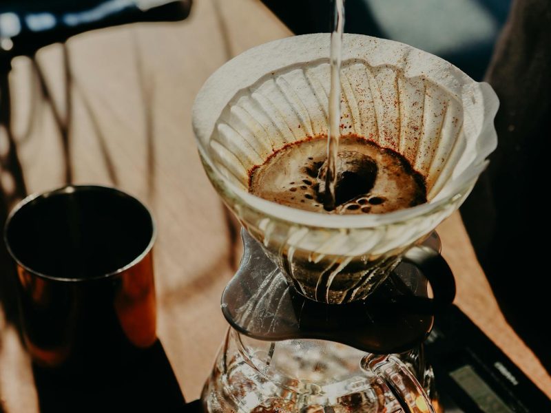 Koffie extract maken