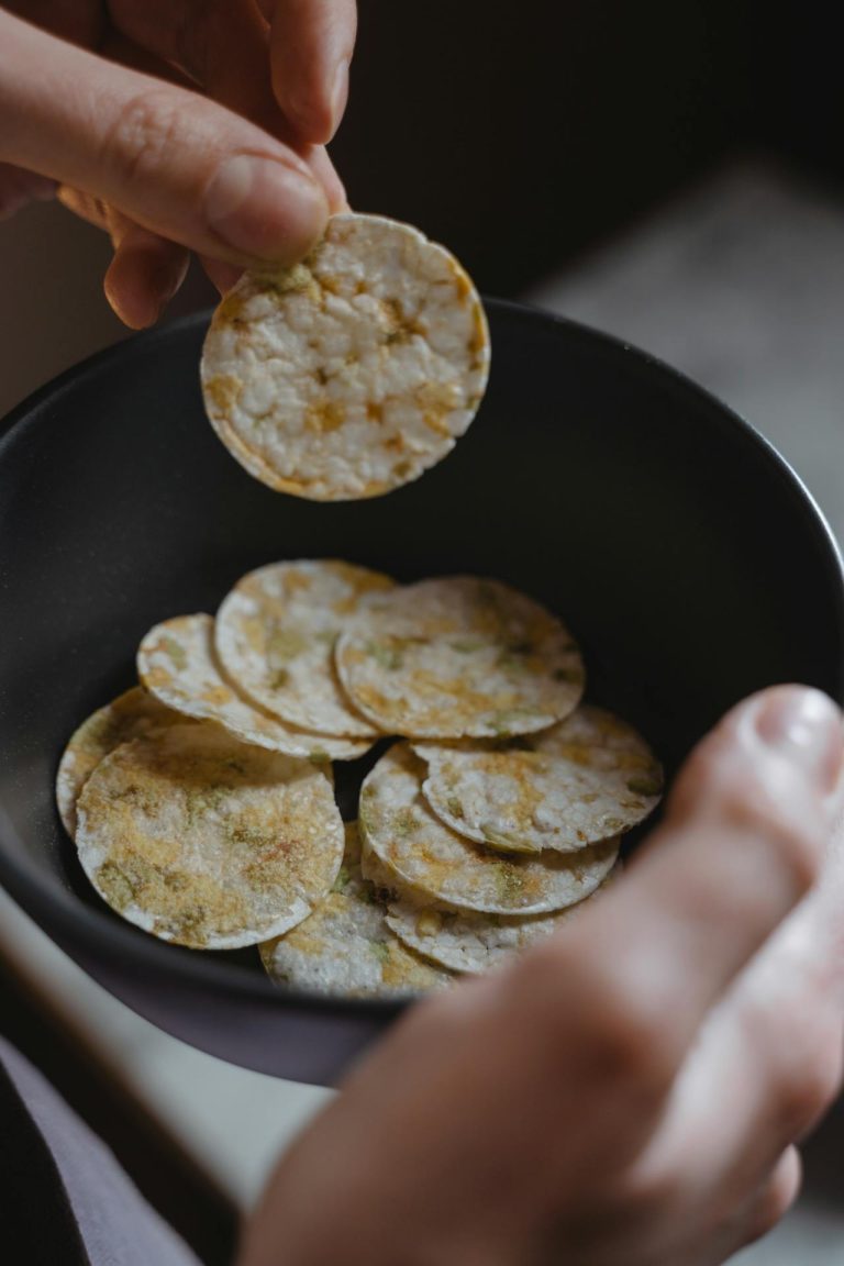 Afvallen met rijstwafels