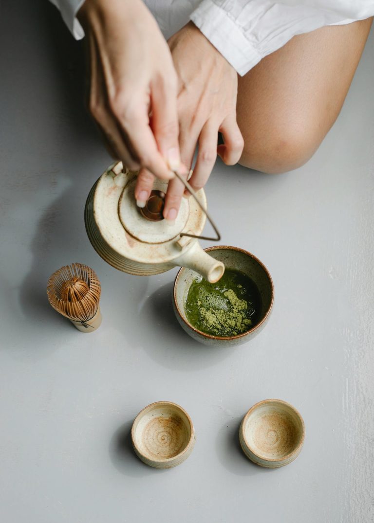 Ceremoniële matcha poeder