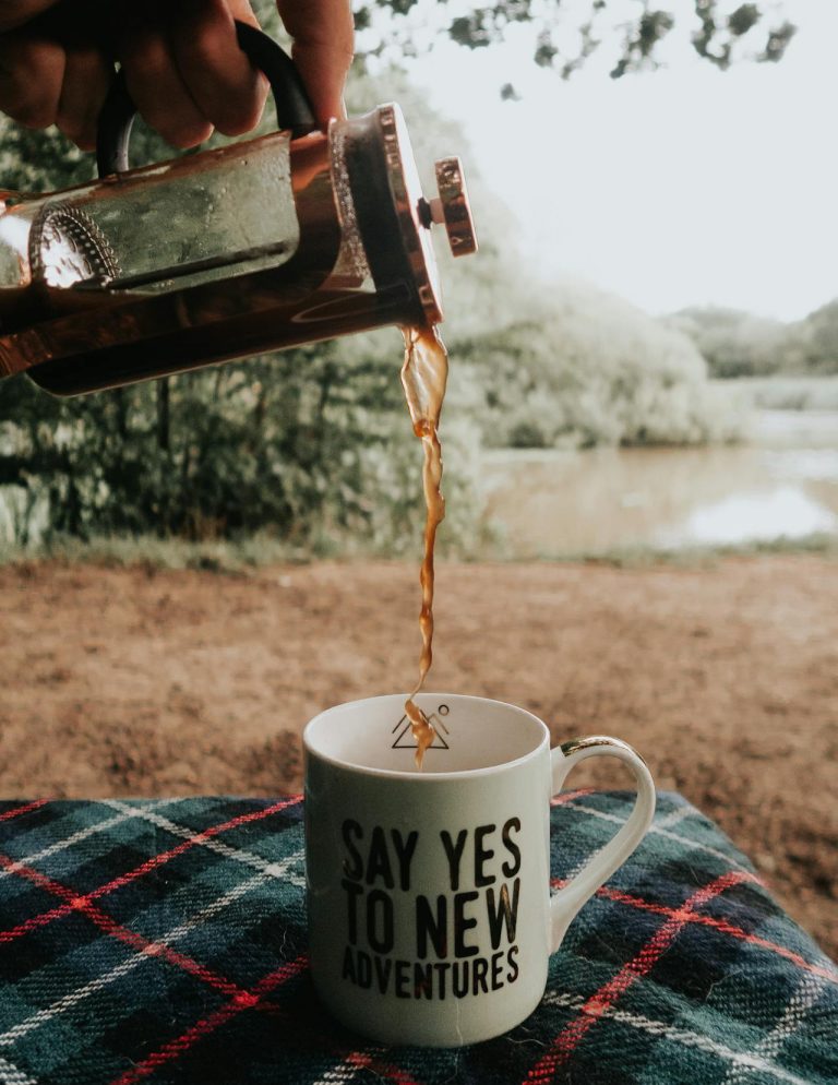 French press koffie maken