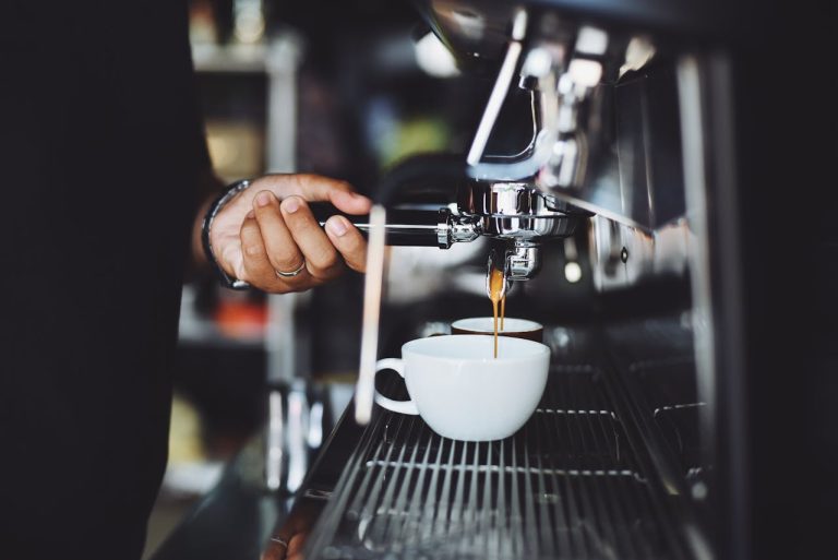 Hoe barista koffie maken?