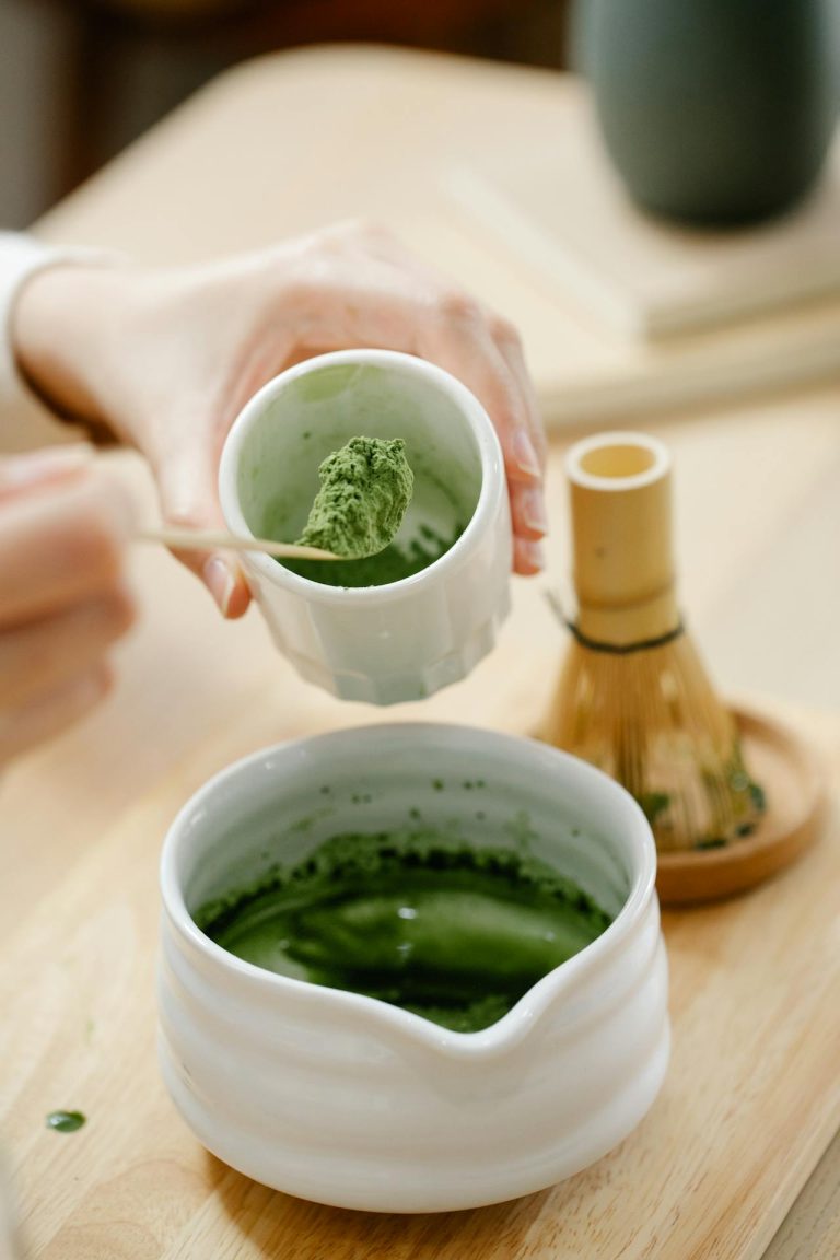 Matcha bowl maken
