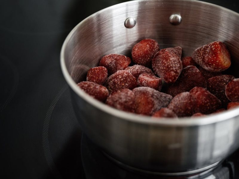 Diepvries fruit ontdooien