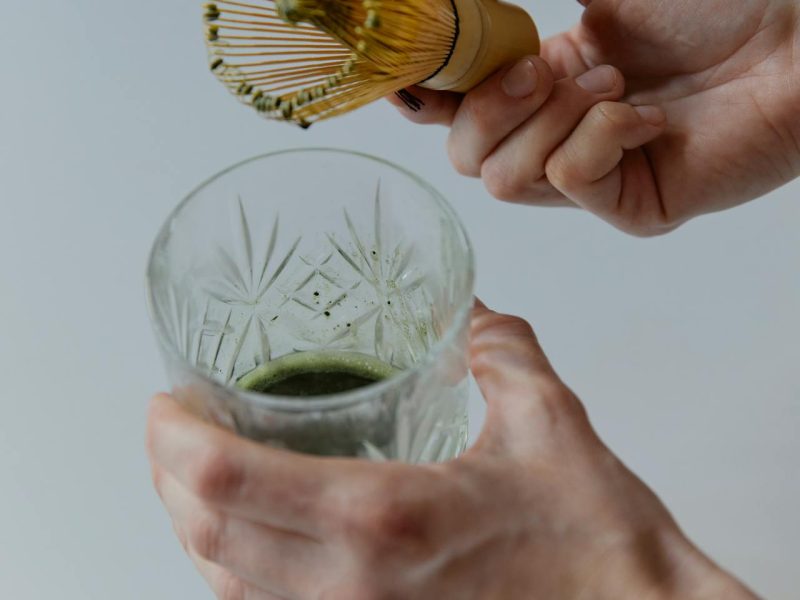 Hoeveel water bij matcha