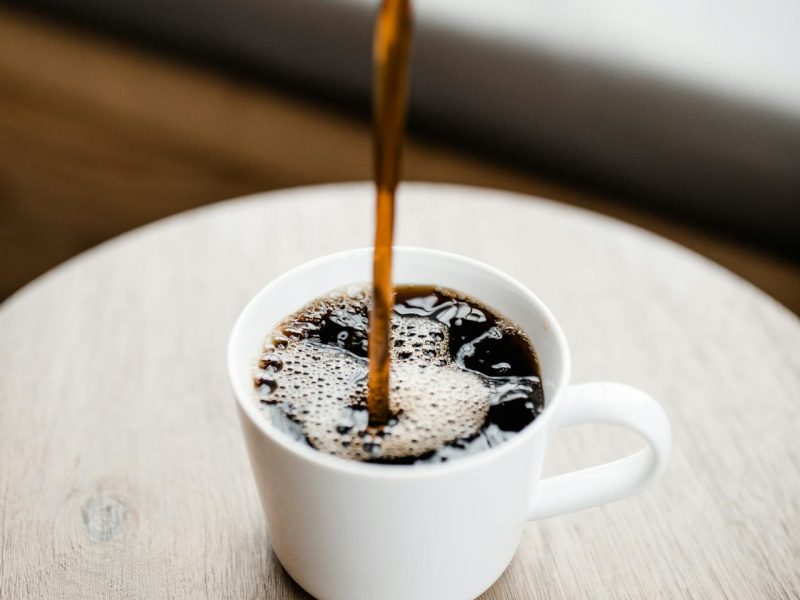 Koffie invriezen