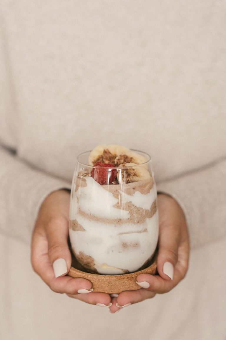 Smoothie banaan yoghurt