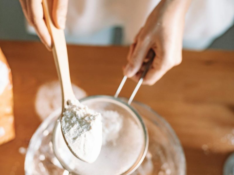 Cake bakken met eiwitpoeder