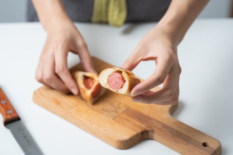 Worstenbroodjes ontdooien
