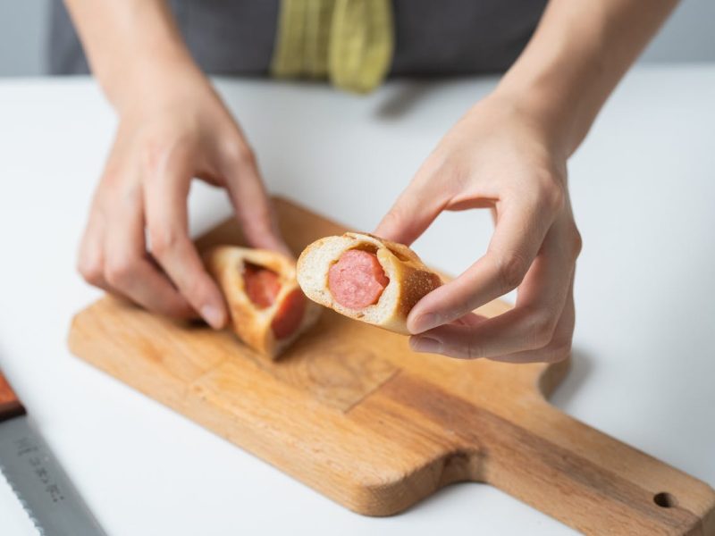 Worstenbroodjes ontdooien
