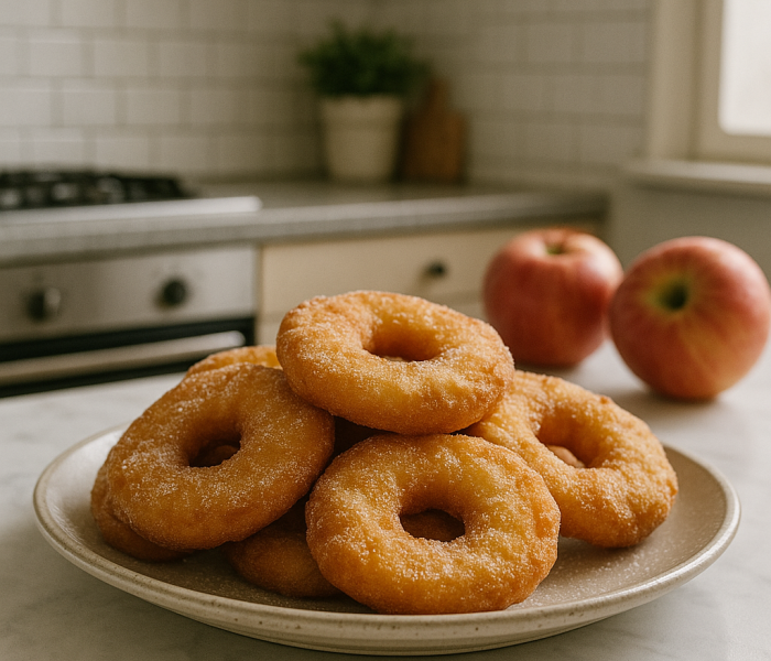 Hoe appelbeignets het beste opwarmen?