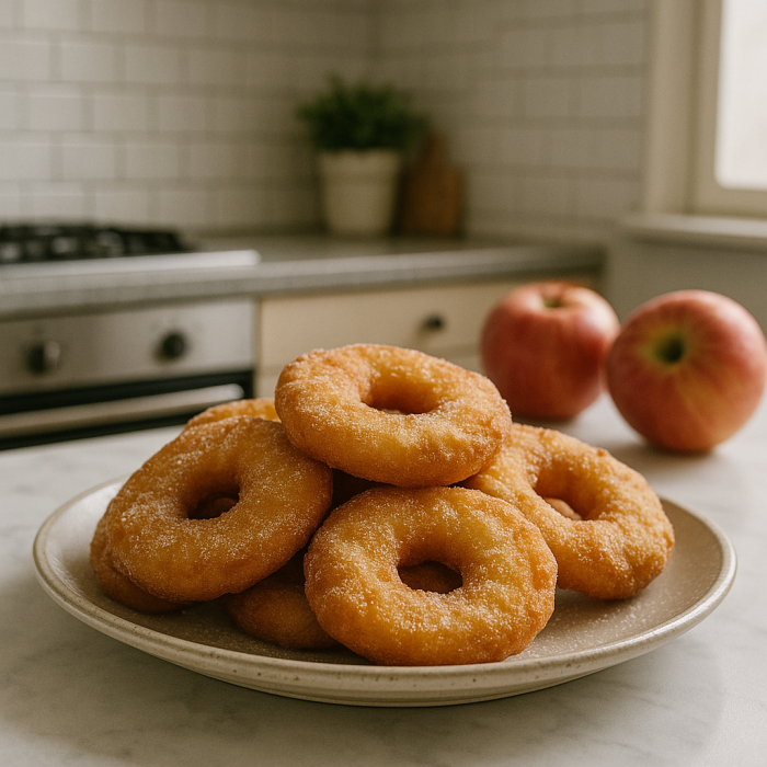 Hoe appelbeignets het beste opwarmen?