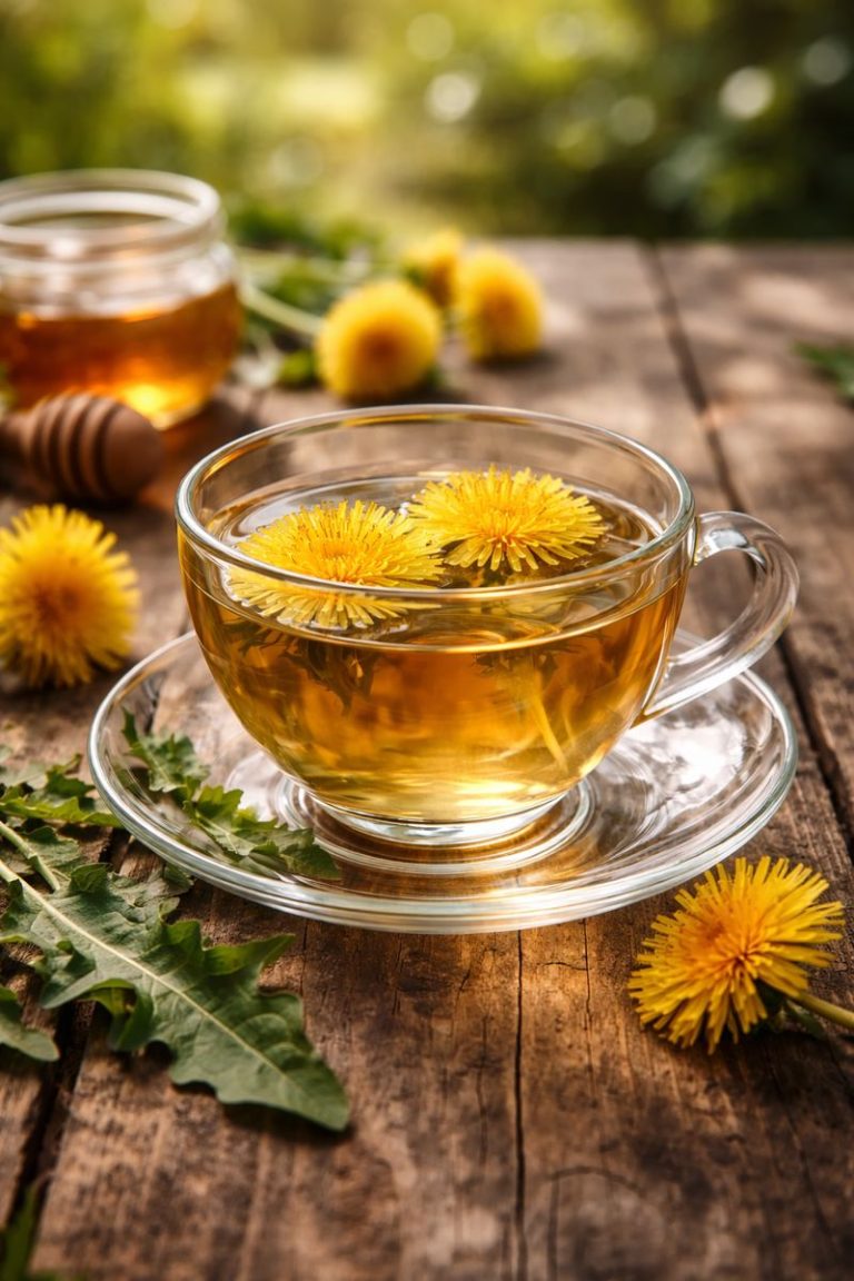 Paardenbloem thee maken