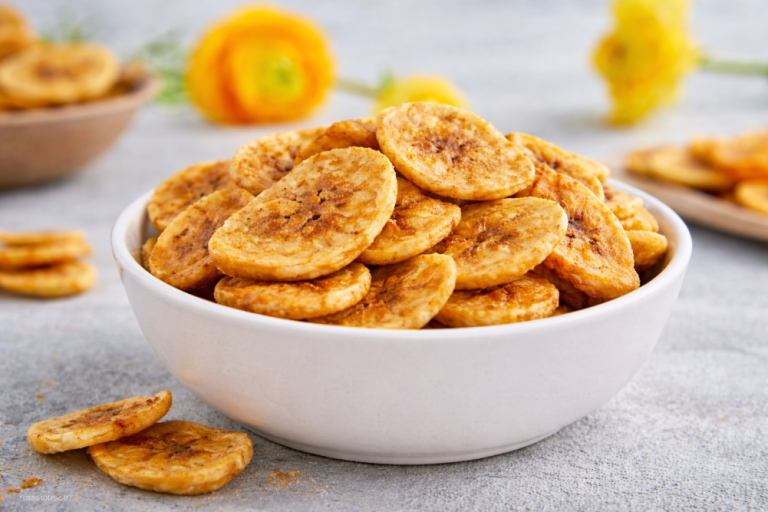 Bananenchips maken