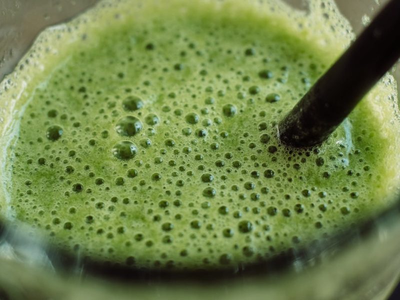 Smoothie schuimt, hoe komt dat?