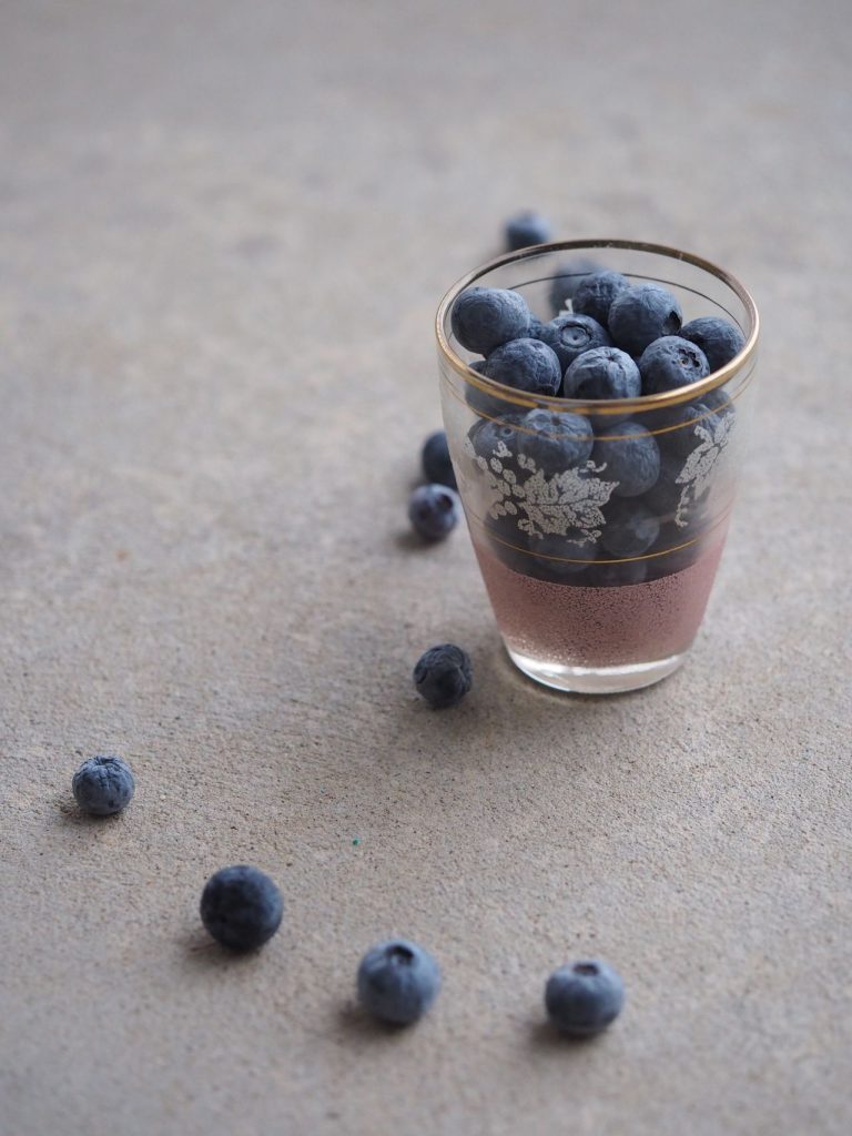 Blauwe bessen compote maken