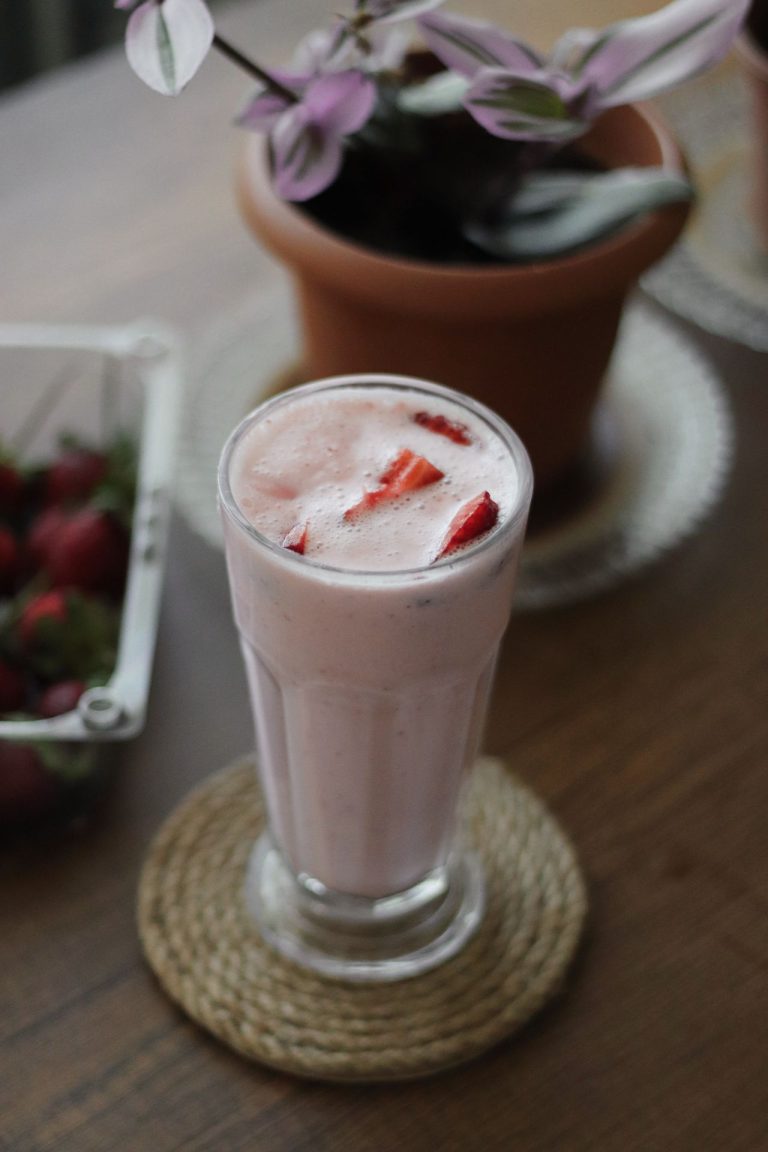 Gezonde milkshake maken