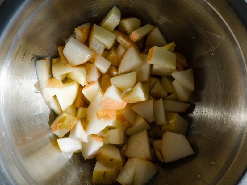 Peer chutney maken