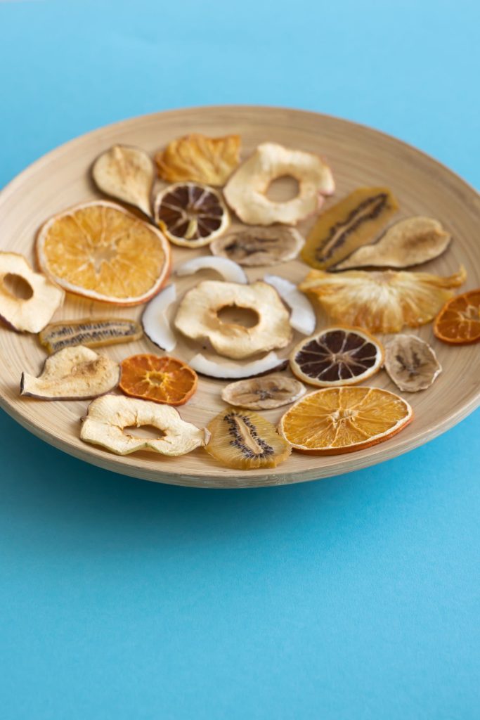 fruit drogen in de oven