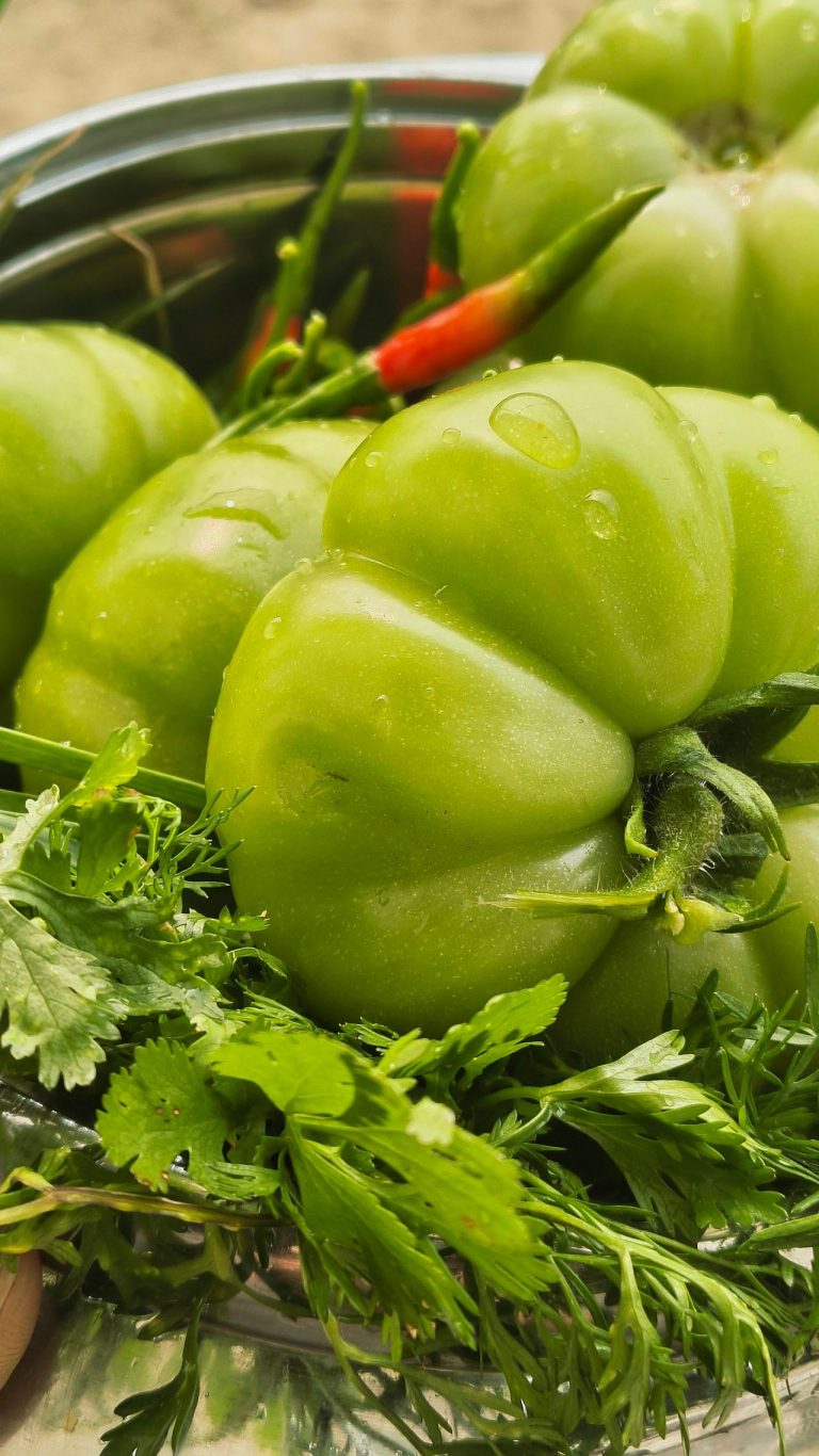 Groene tomaten inmaken