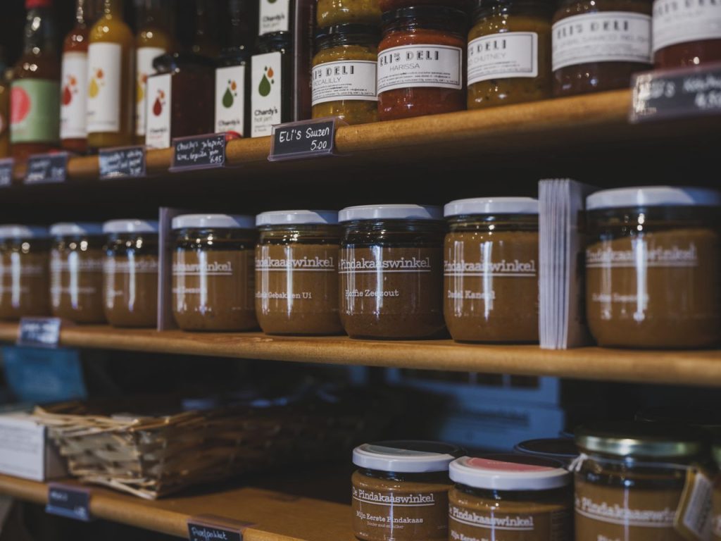 Zelfgemaakte sauzen en dressings bewaren