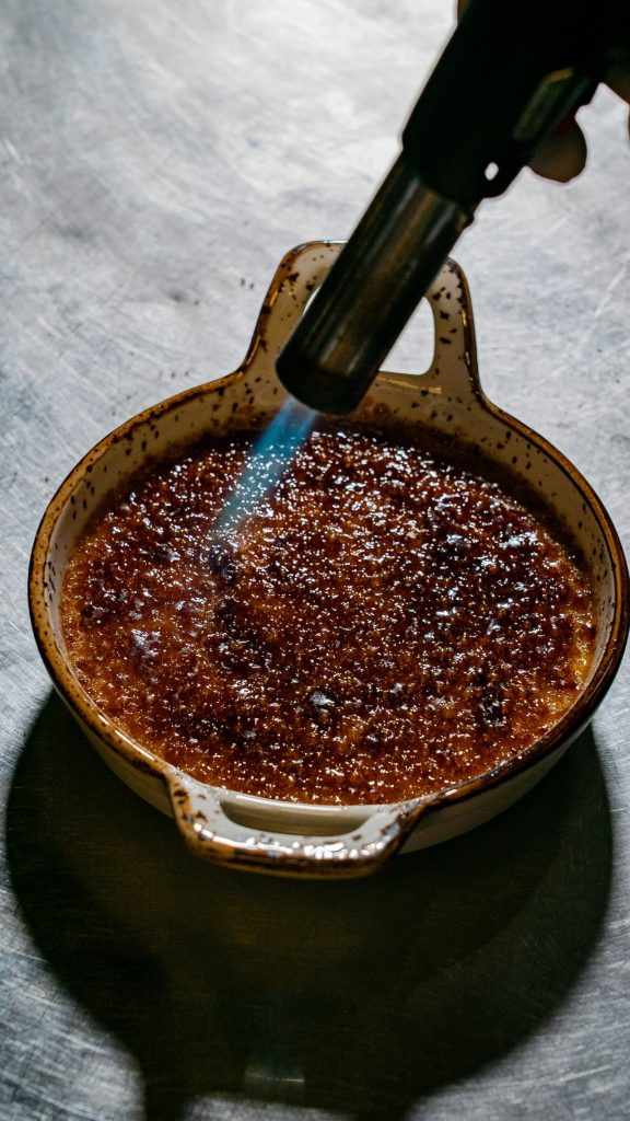 Creme brulee vegan maken
