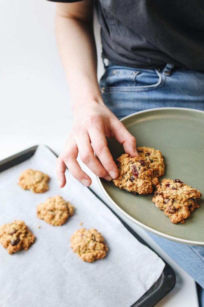 Havermout scones maken